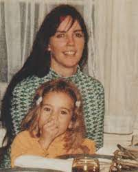 Young Mariah and mother Patricia Carey