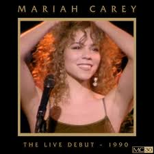 Mariah Carey The Live Debut 1990 cover artwork