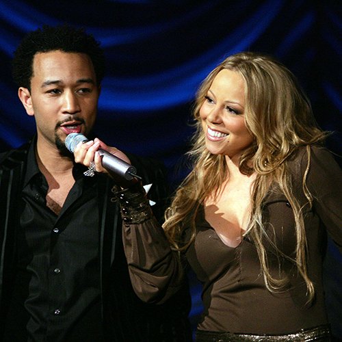 Mariah Carey and John Legend performing With You I’m Born Again