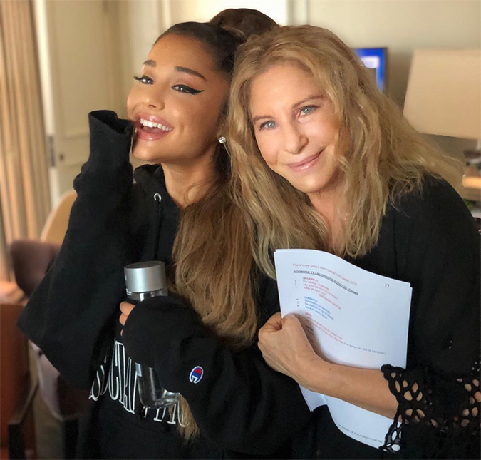 Ariana Grande and Barbra Streisand