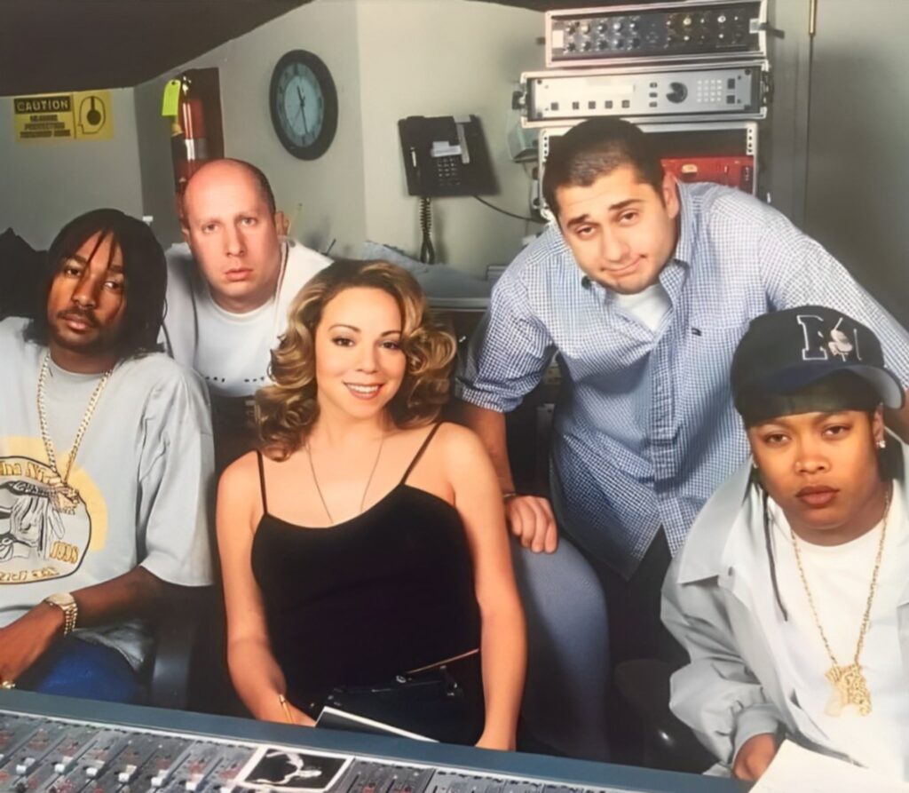 Mariah Carey Da Brat Damizza studio